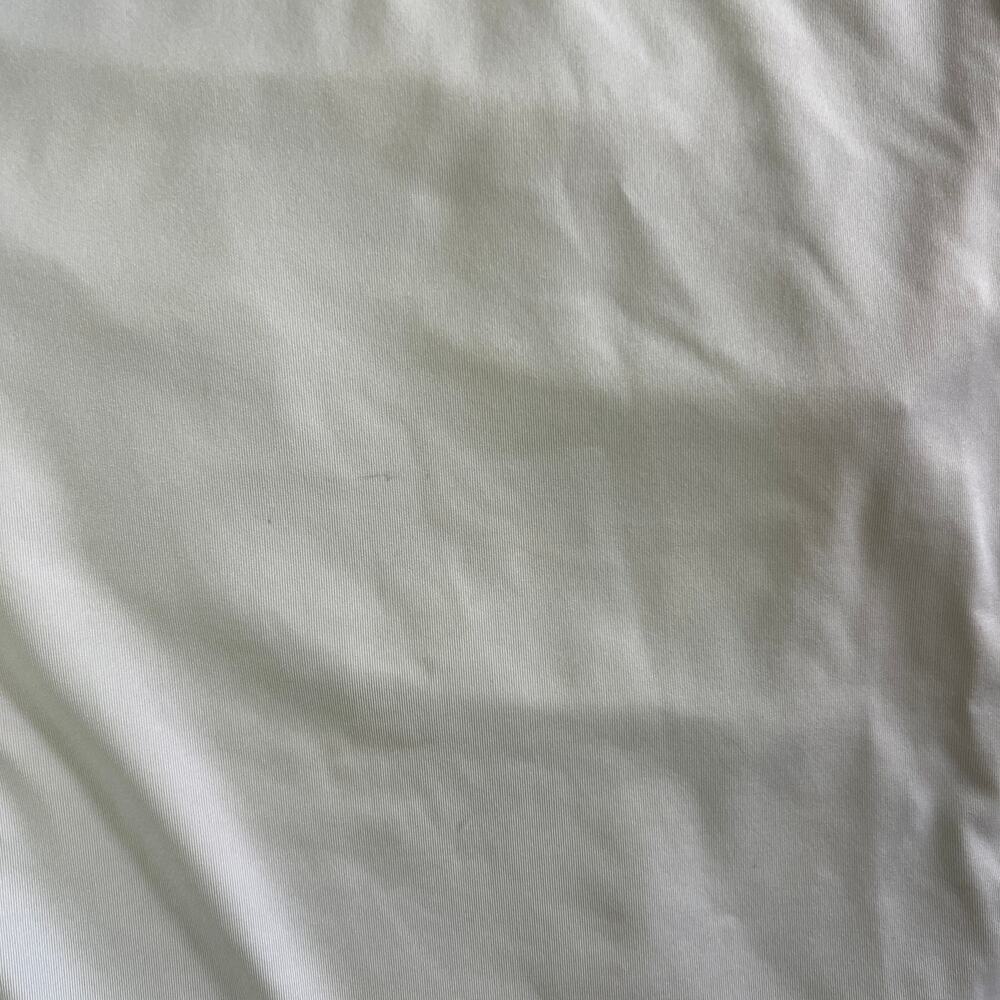 Athleta White Athletic Polo Shirt Women Medium Stretch Golf Top - Picture 5 of 16